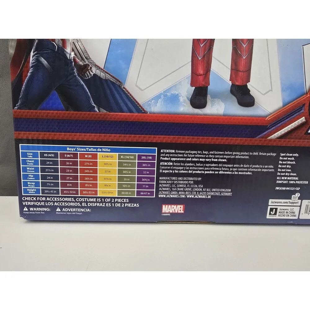 Jazwares Halloween Boys Medium 8 Marvel 